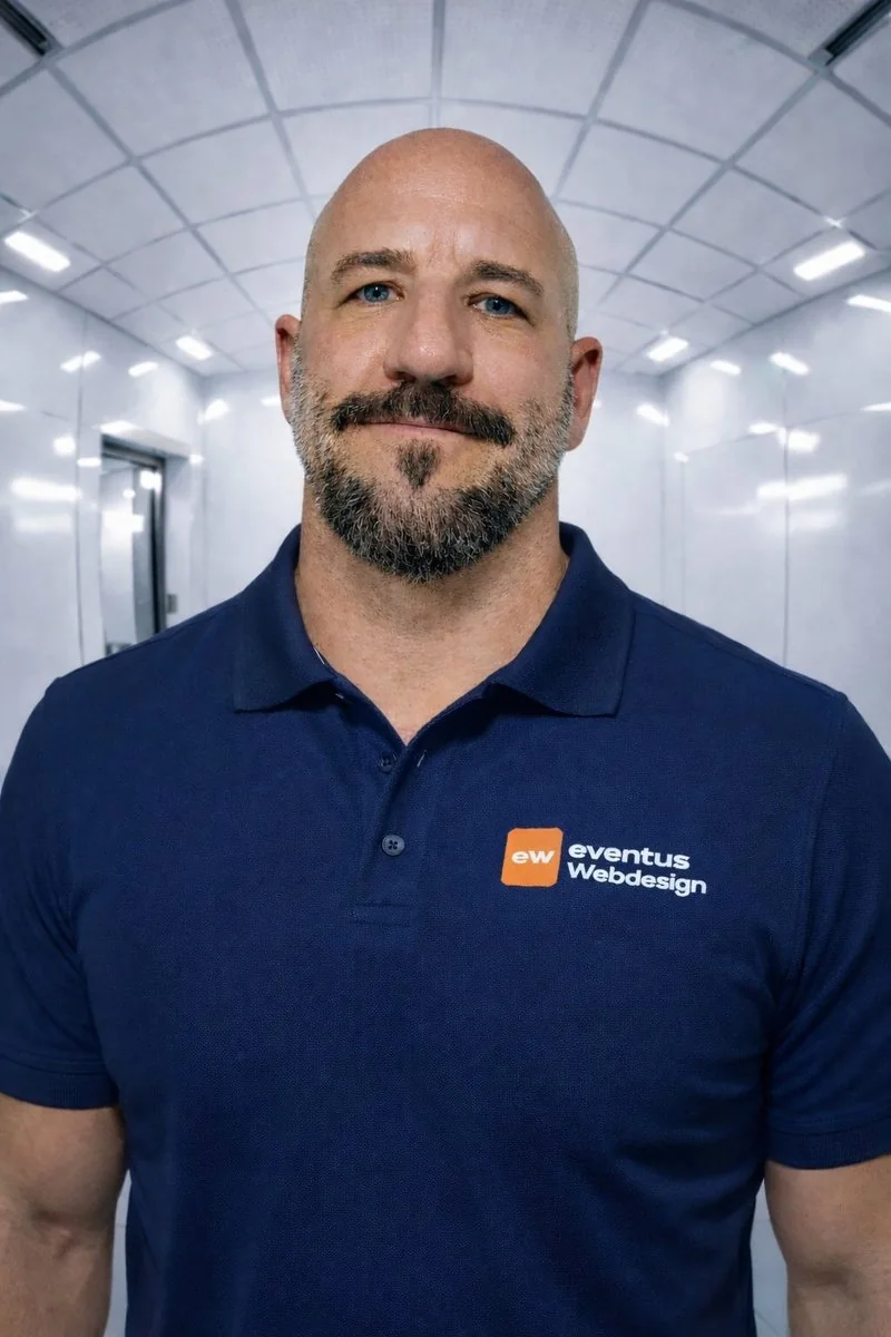 Marcel Moergel, Geschäftsführer von eventus webdesign